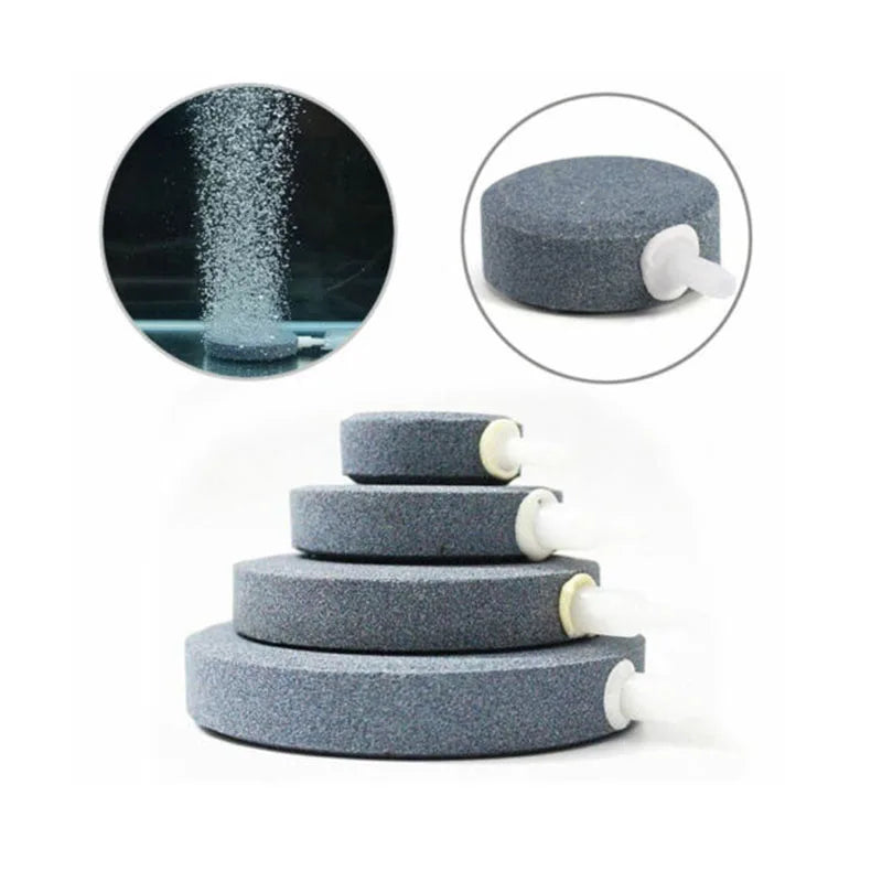 NEW 40/60/80Mm Bubble Stone Aerator for Aquarium Fish Tank Pump Hydroponic Oxygen Plate Mini Air Pump Accessories