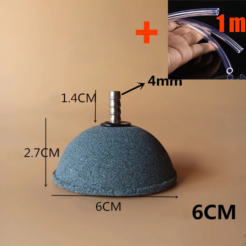 NEW 40/60/80Mm Bubble Stone Aerator for Aquarium Fish Tank Pump Hydroponic Oxygen Plate Mini Air Pump Accessories