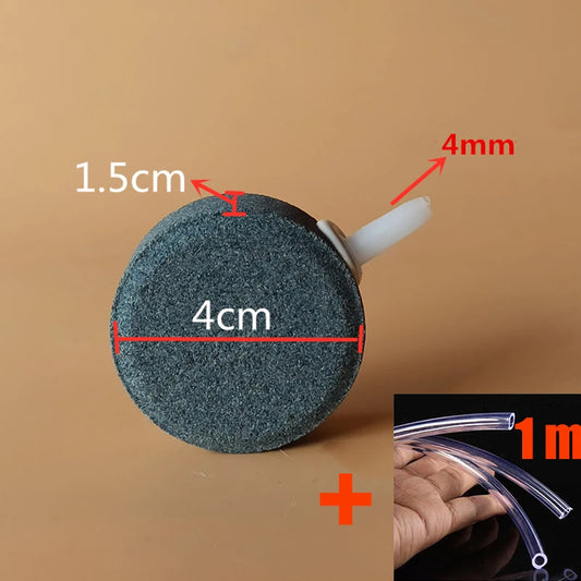 NEW 40/60/80Mm Bubble Stone Aerator for Aquarium Fish Tank Pump Hydroponic Oxygen Plate Mini Air Pump Accessories